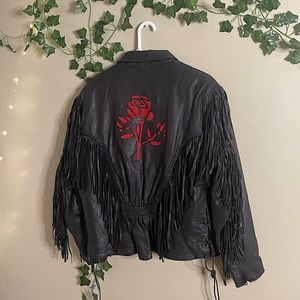 Genuine Leather Jacket 🖤